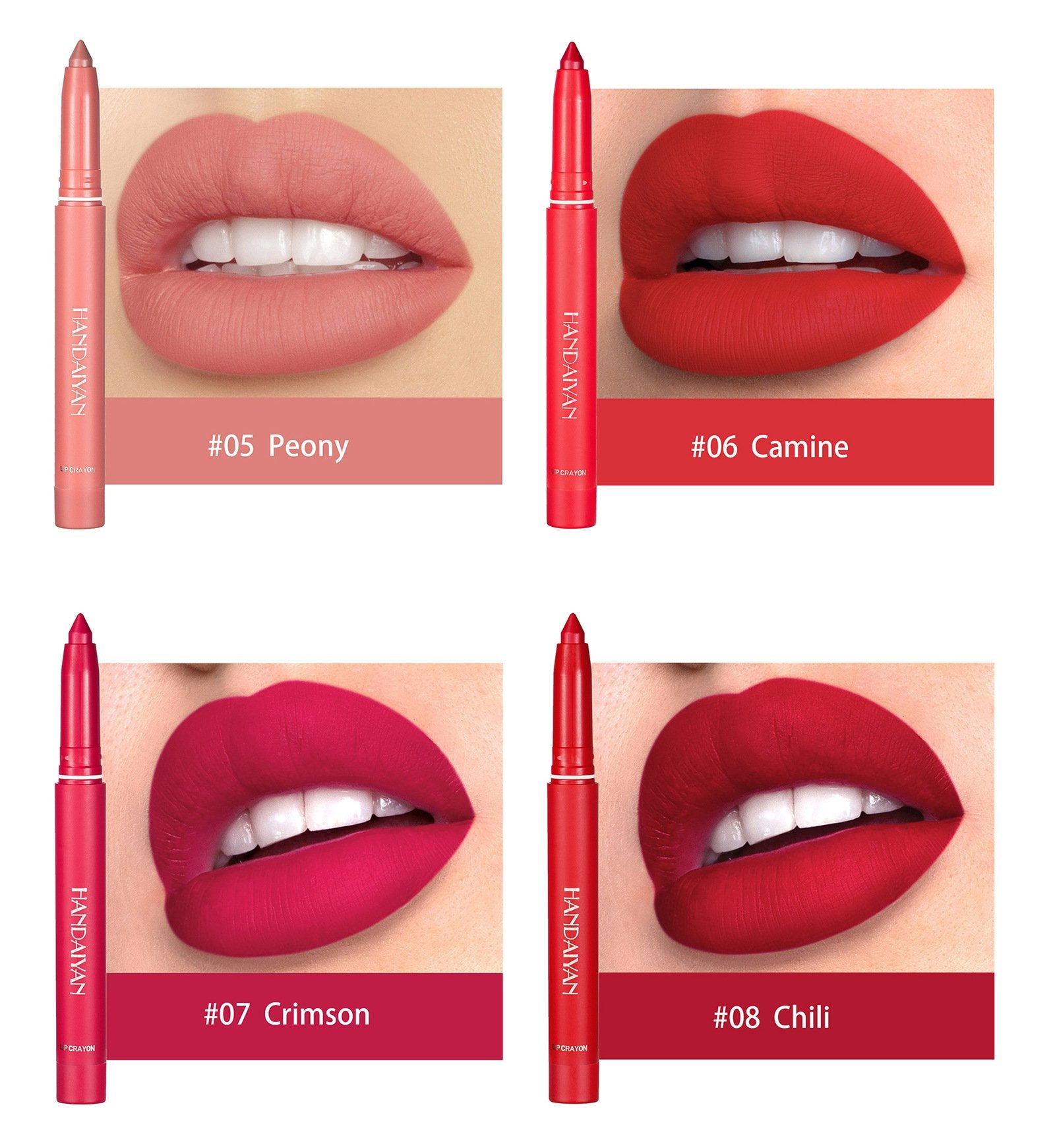 💋Rotating Sharpenable Matte Lipstick Pencils
