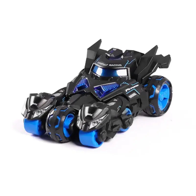 3-in-1 Boomerang Catapult Alloy Car Toy with Lights & Sound