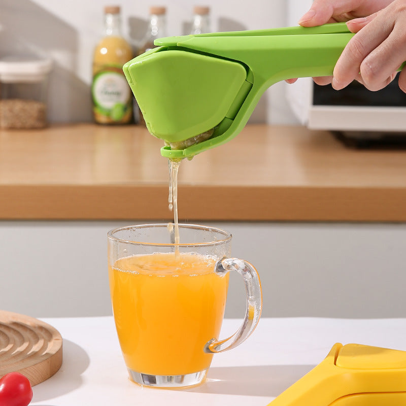 Effortless Manual Flat Lime Juicer Squeezer